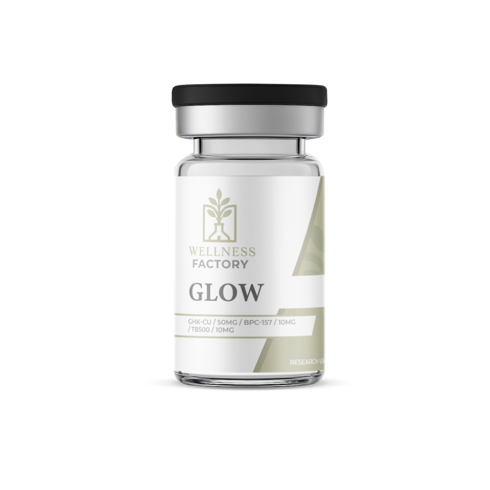 GLOW GHK-Cu (50mg) / BPC-157 (10mg) / TB500 (10mg)